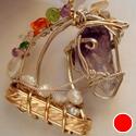 Horse Head with gemstones